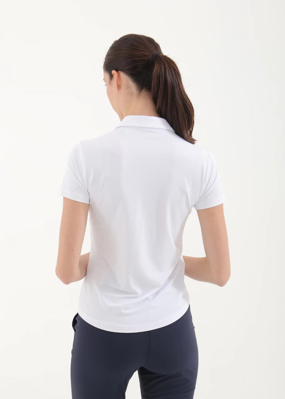 POLO DE MUJER CHERVO ANCHISE BLANCO