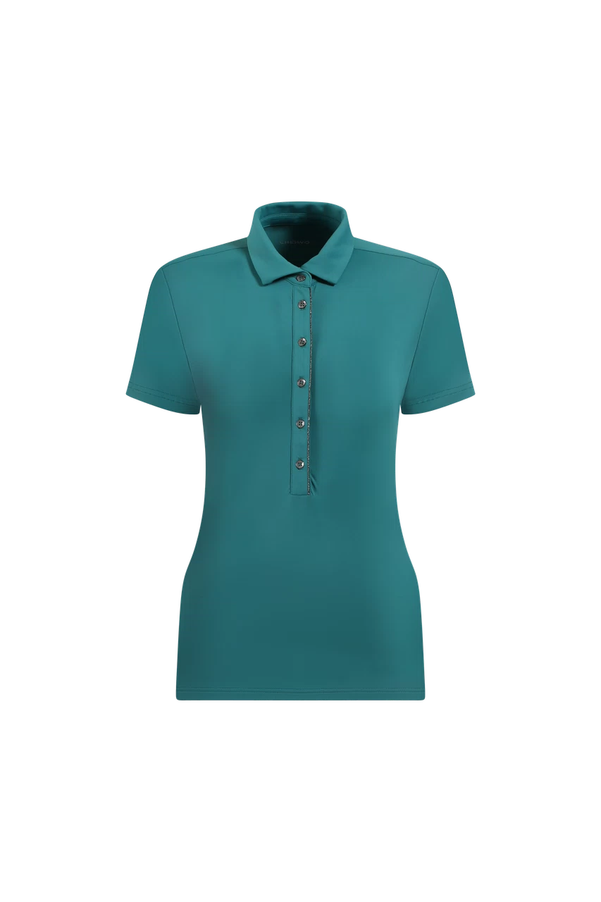 POLO DE MUJER CHERVO ANCHISE VERDE OSCURO