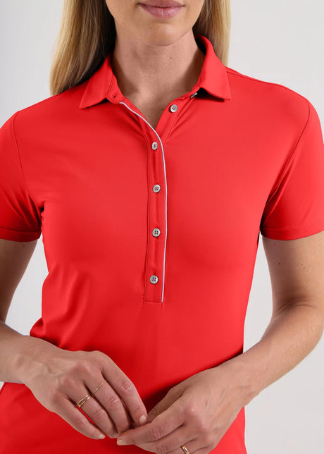 POLO DE MUJER CHERVO ANCHISE ROJO