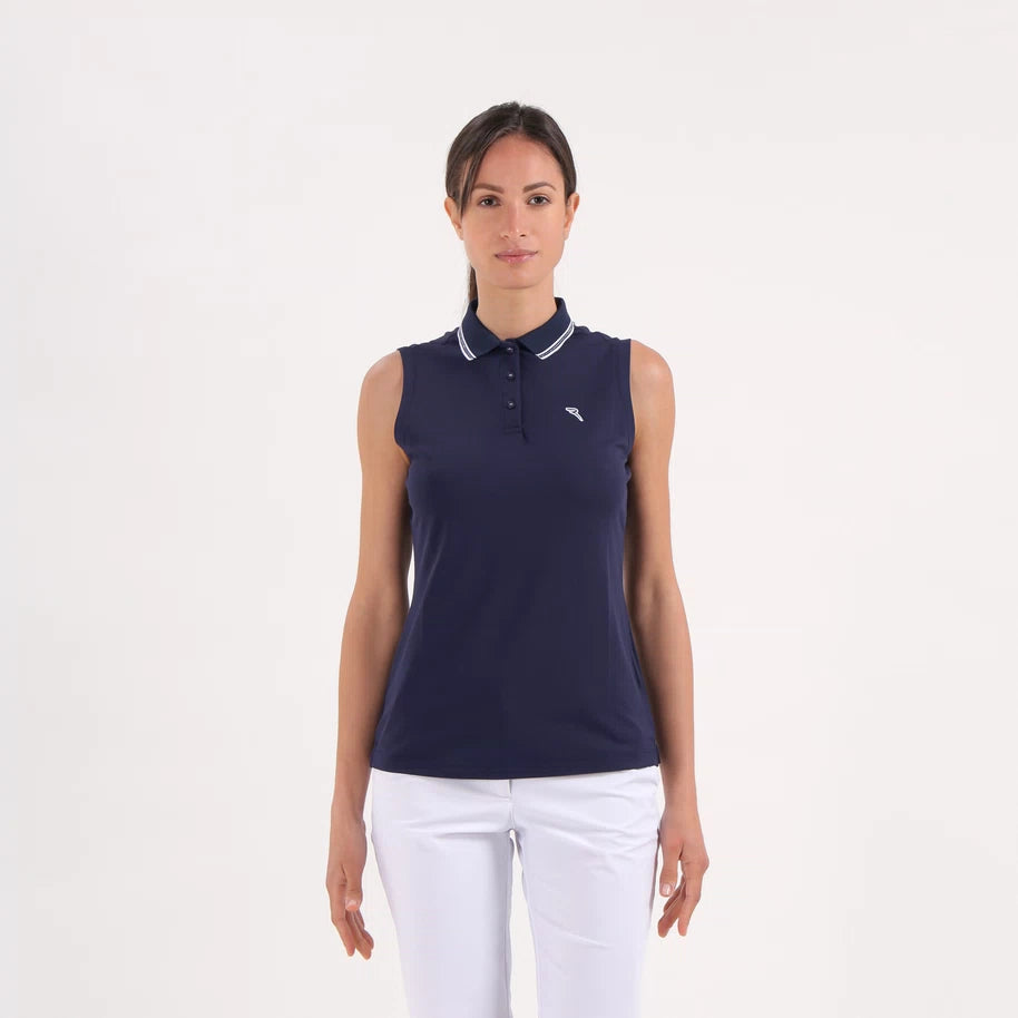 POLO DE MUJER CHERVO AMACA NAVY