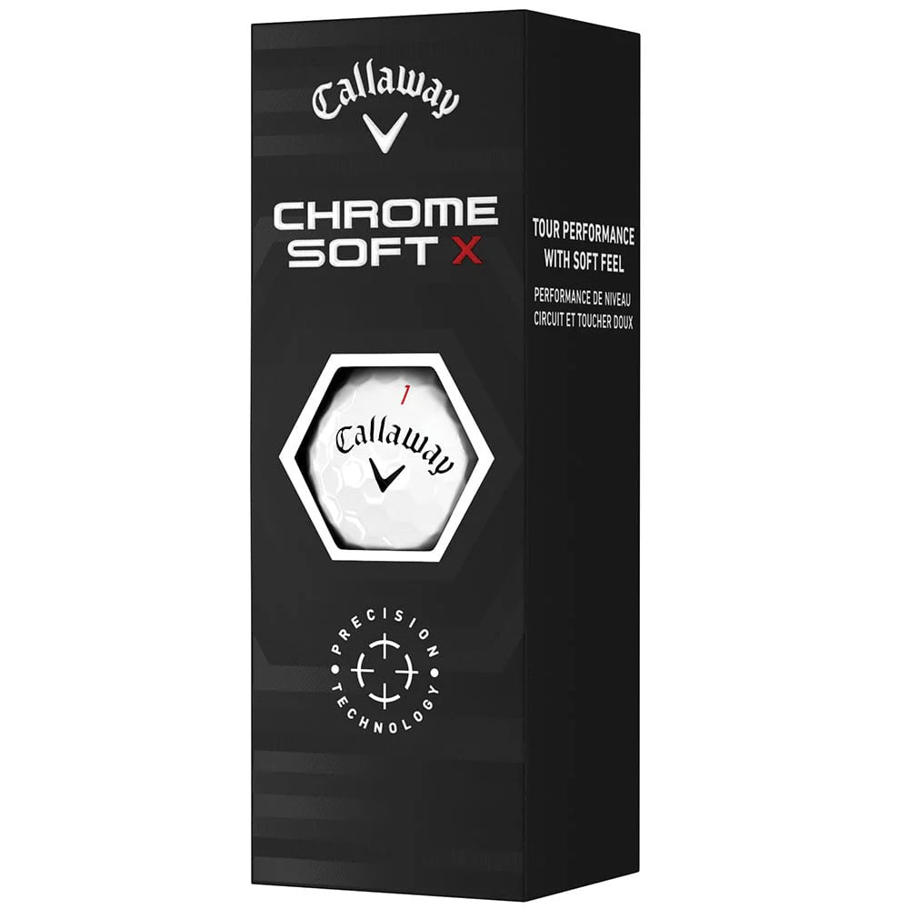 BOLAS CALLAWAY CHROME SOFT X 22