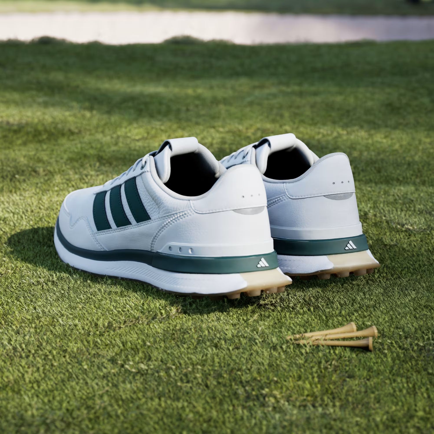 ZAPATO ADIDAS S2G 26 LEATHER BLANCO / VERDE