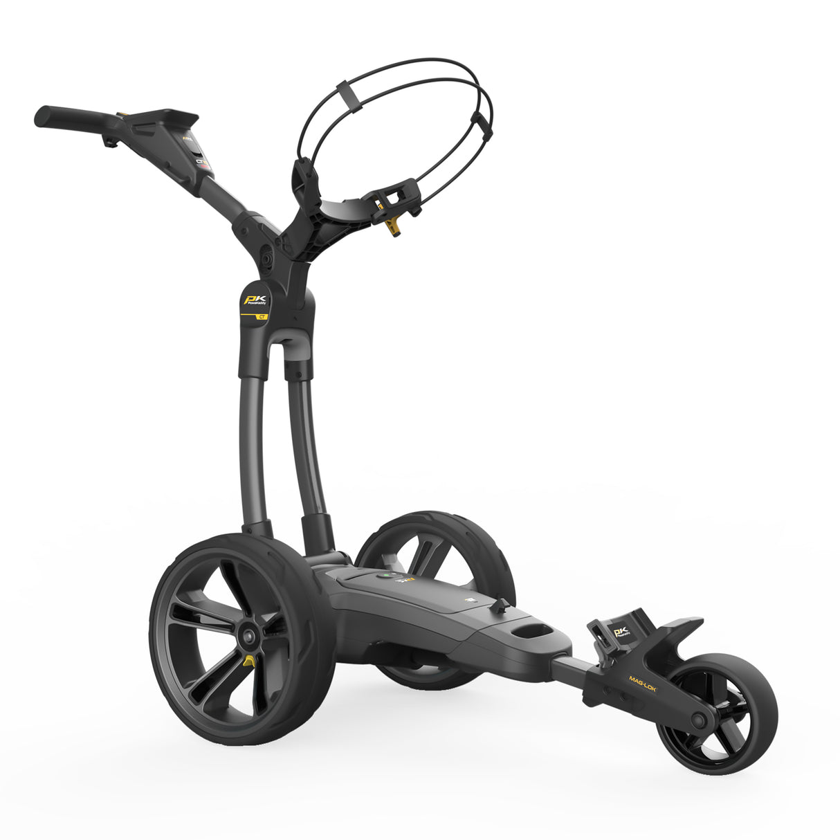 CARRO ELÉCTRICO POWAKADDY CT10 GPS GUN METAL XL LITHIUM
