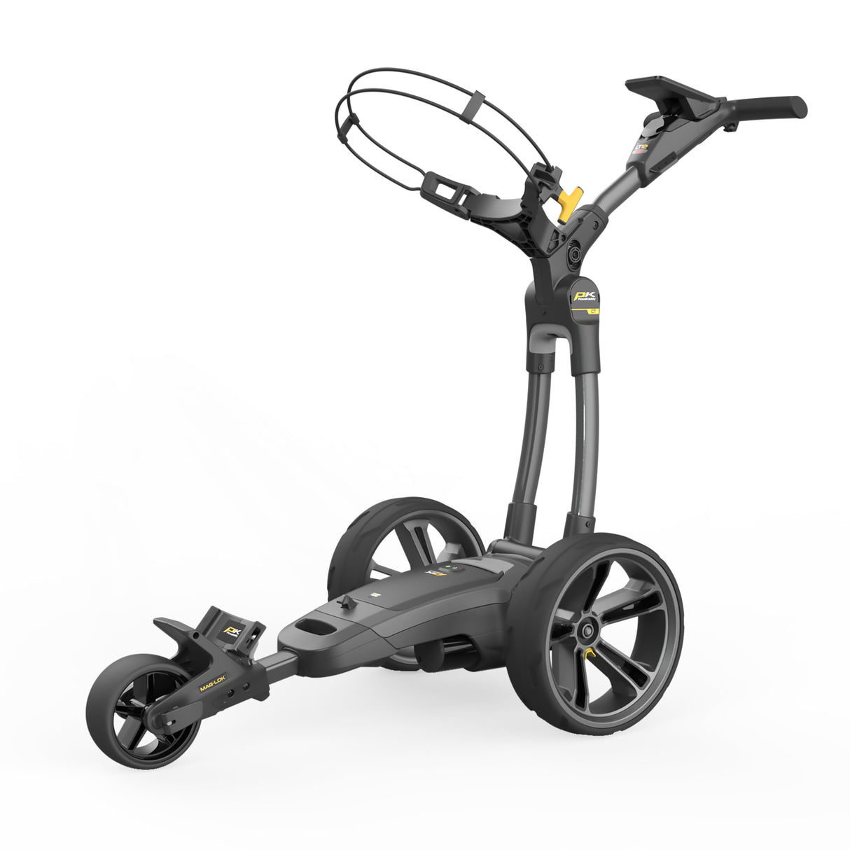 CARRO ELÉCTRICO POWAKADDY CT12 GPS EBS GUN METAL XL LITHIUM