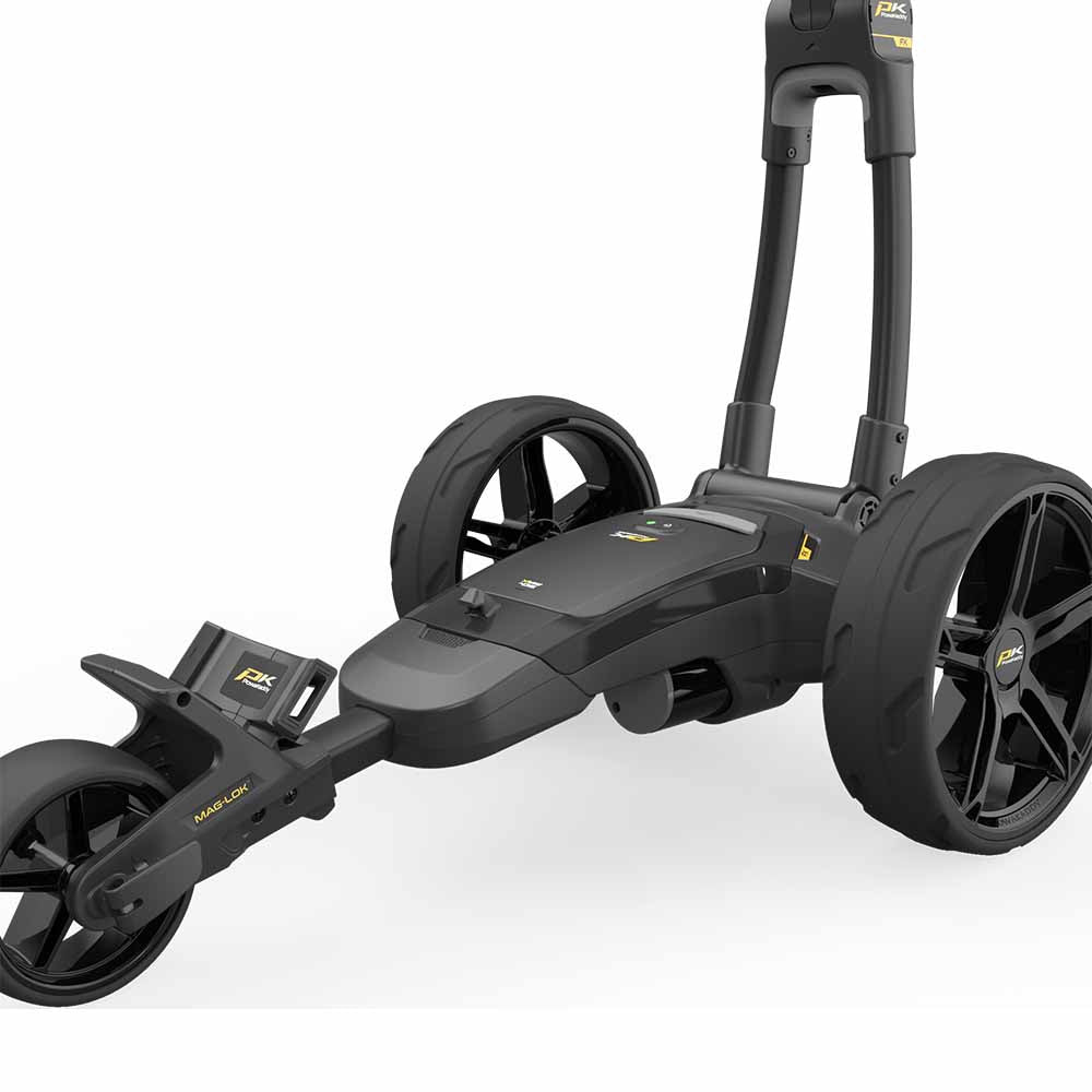 CARRO ELÉCTRICO POWAKADDY FX1 STEALTH MATT BLACK LITHIUM