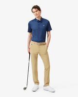 POLO LACOSTE PERFORMANCE PRINT NAVY / BLANCO