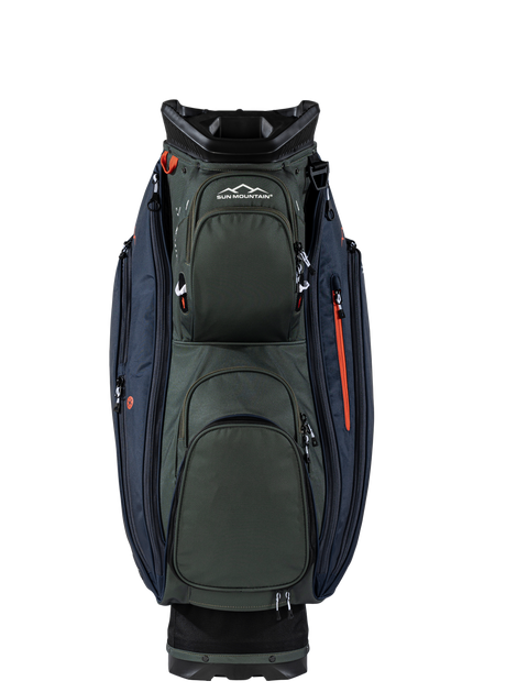 BOLSA SUN MOUNTAIN C100 14W NEGRO / OLIVA/ROJO