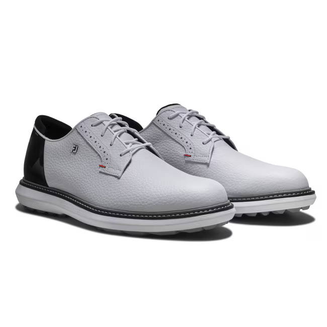 ZAPATO FOOTJOY TRADITIONS BLUCHER BLANCO / NEGRO/ROJO