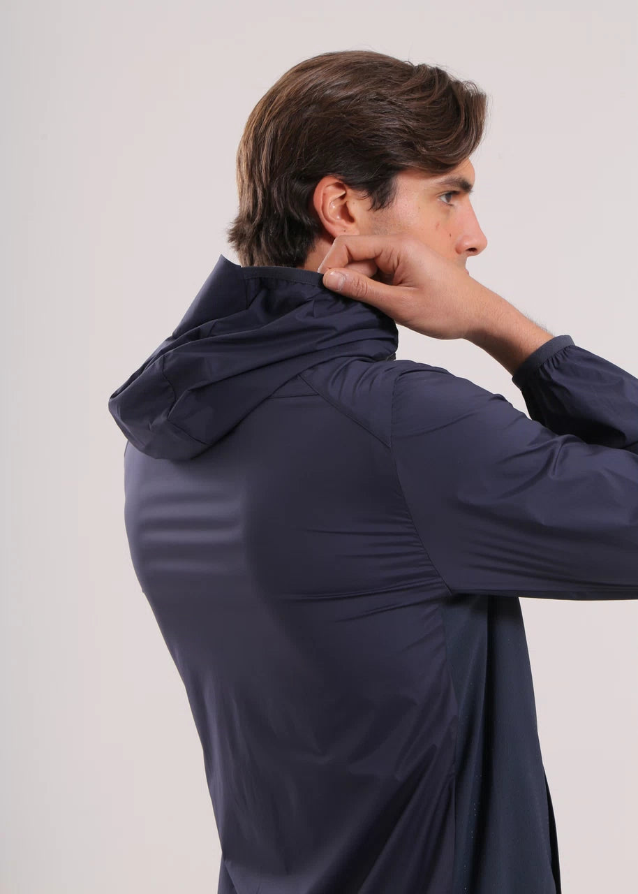 CHAQUETA CHERVO MONITOR NAVY / GRIS