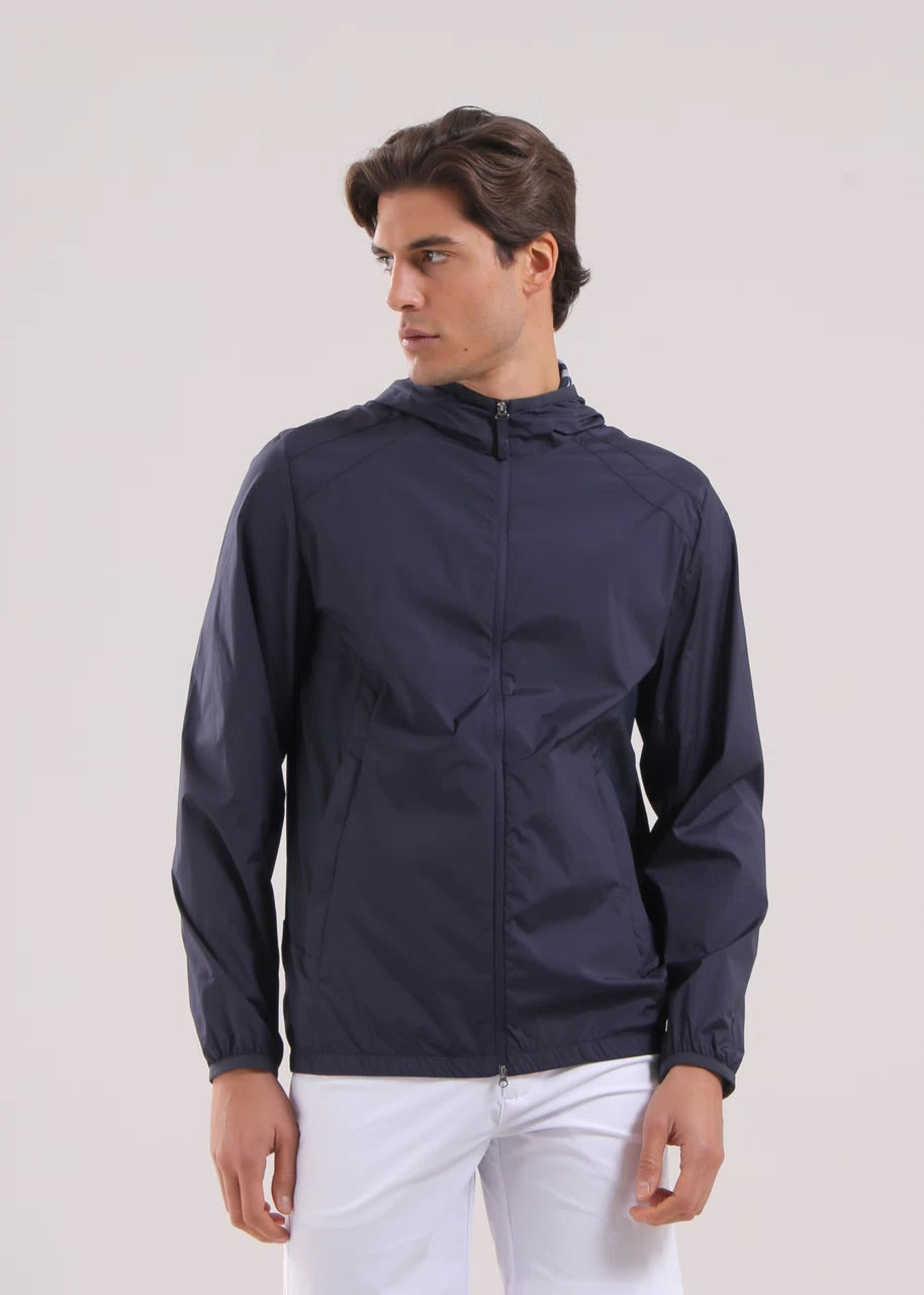 CHAQUETA CHERVO MONITOR NAVY / GRIS
