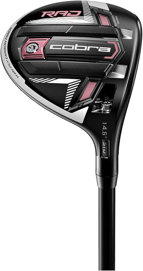 MADERA COBRA KING RAD SPEED ROSA/NEGRO MUJER