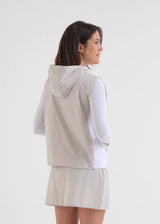 CHALECO DE MUJER CHERVO PLAISIR BEIGE