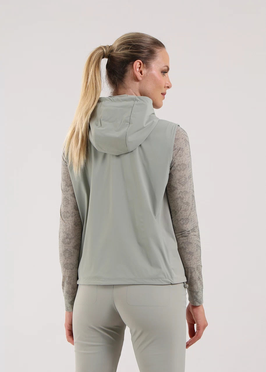 CHALECO DE MUJER CHERVO PLAISIR KHAKI