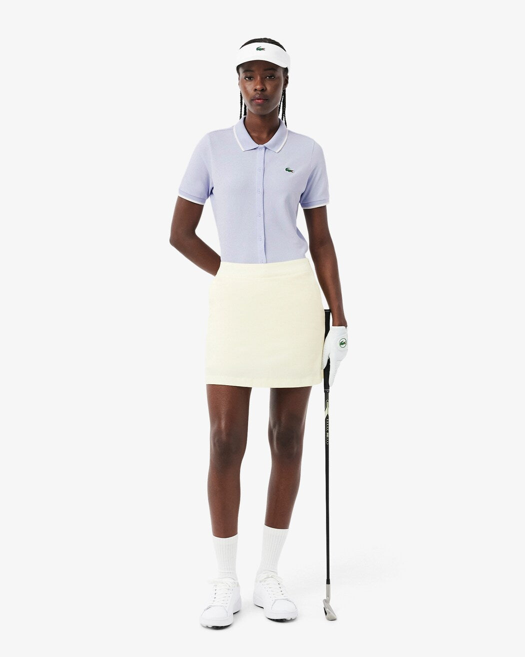 POLO DE MUJER LACOSTE EMANA CELESTE