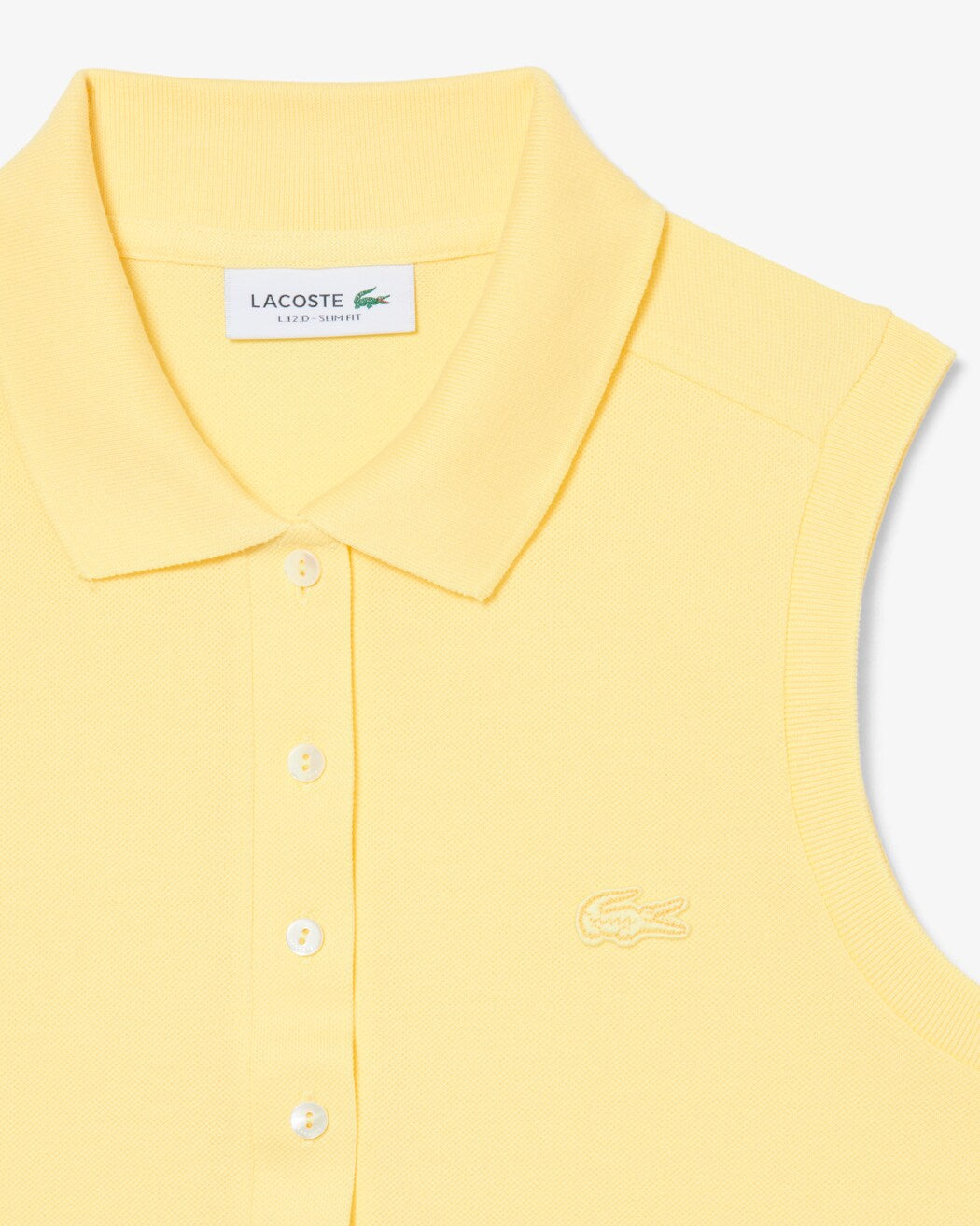 POLO DE MUJER LACOSTE CLASSIC PIQUE AMARILLO
