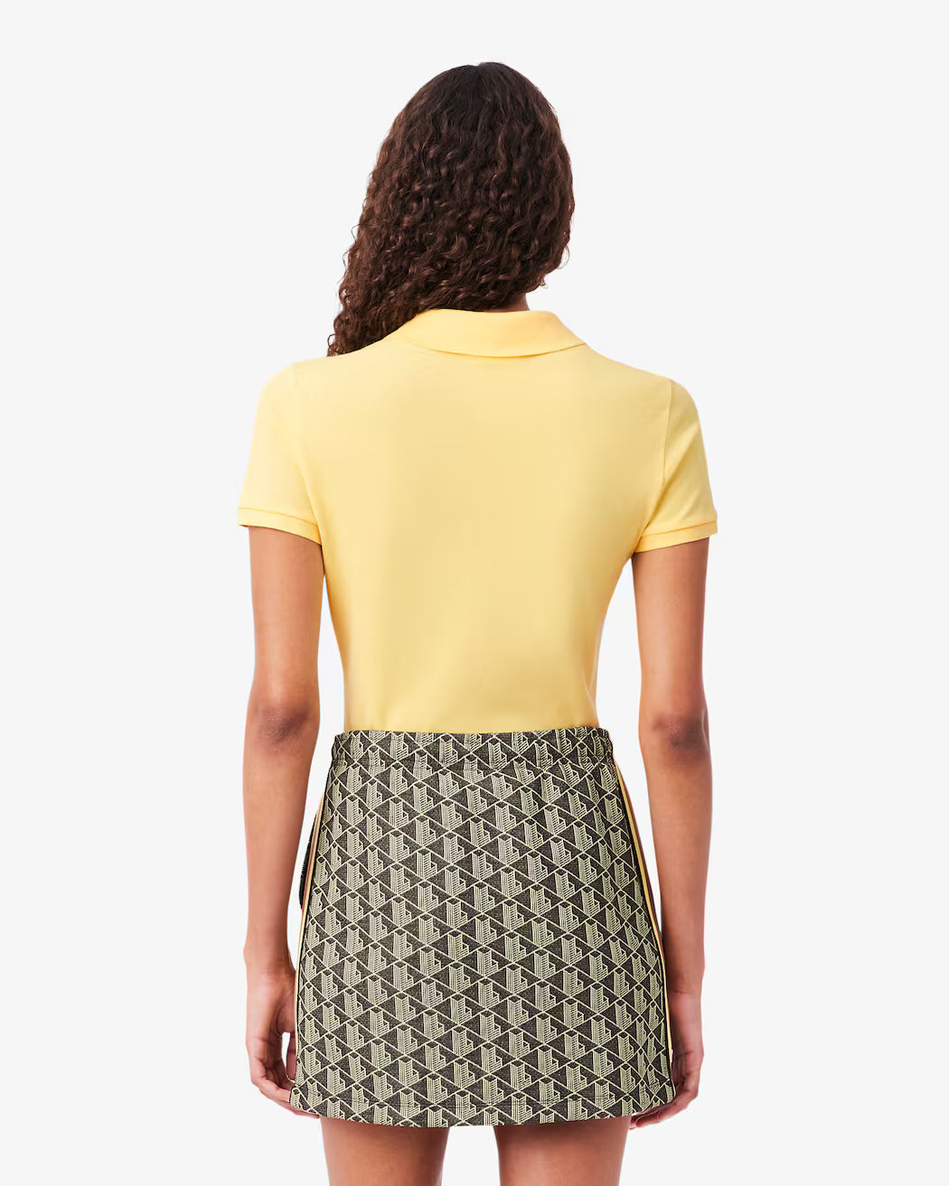 POLO DE MUJER LACOSTE SHORT SLEEVE AMARILLO