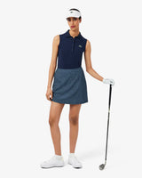 POLO DE MUJER LACOSTE SLEEVELESS POLO NAVY