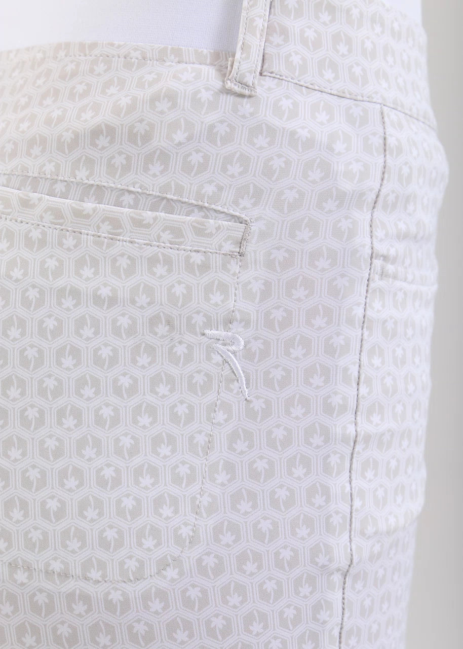 PANTALON DE MUJER CHERVO SWAMI BEIGE / BLANCO
