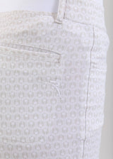 PANTALON DE MUJER CHERVO SWAMI BEIGE / BLANCO