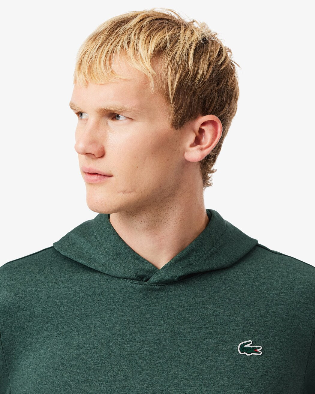 JERSEY LACOSTE PERFORMANCE MIDLAYER VERDE