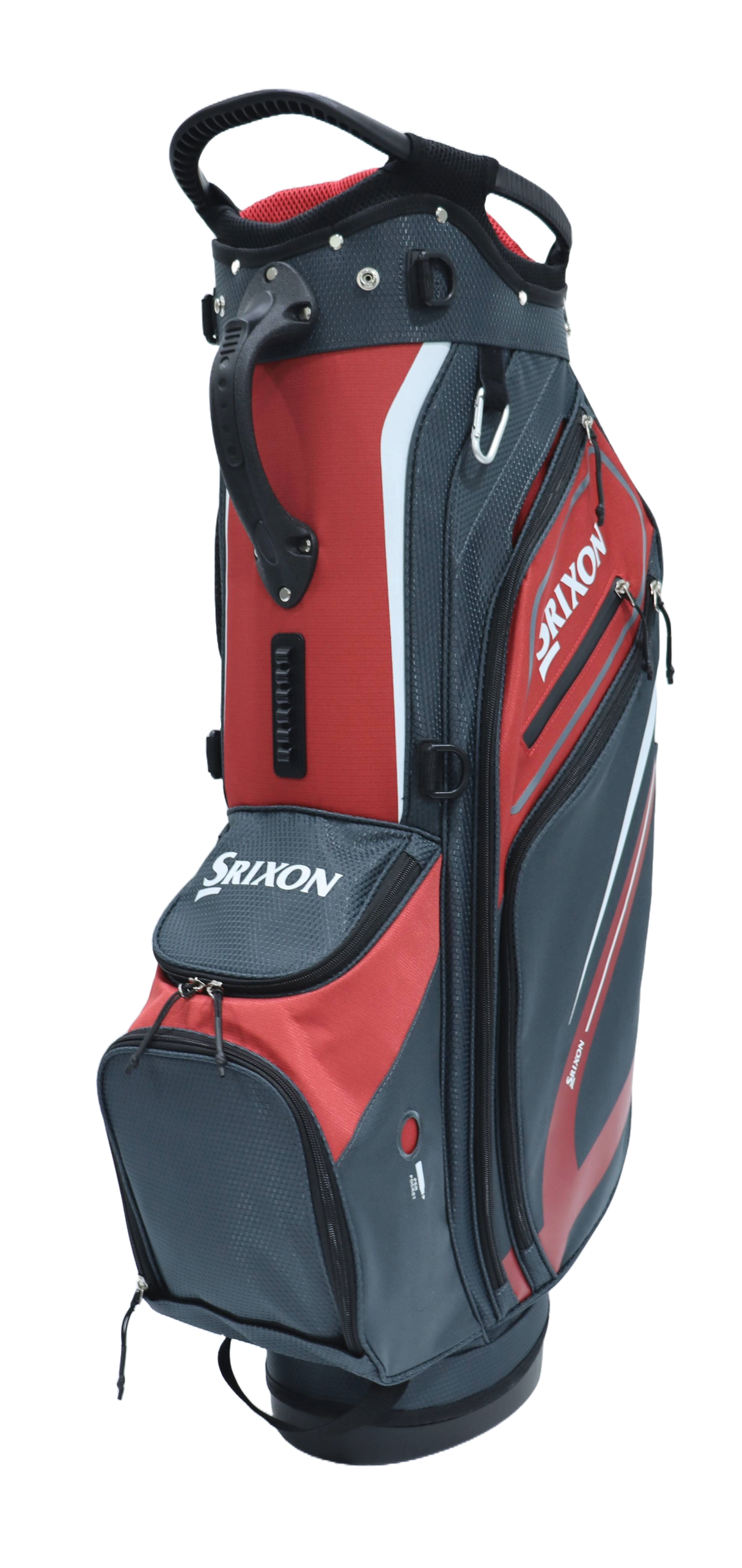 BOLSA SRIXON SATURDAY CHARCOAL / ROJO