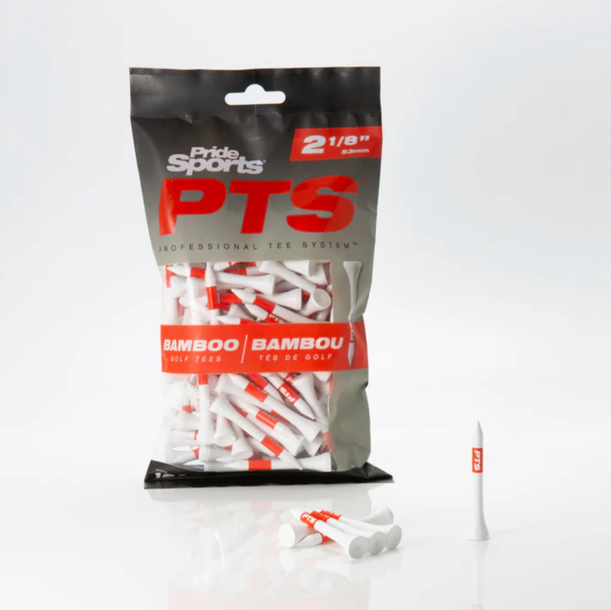TEES PRIDE PTS BAMBOO 53 MM