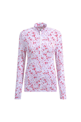 TROYER DE MUJER CHERVO TRISHA ROJO / CELESTE