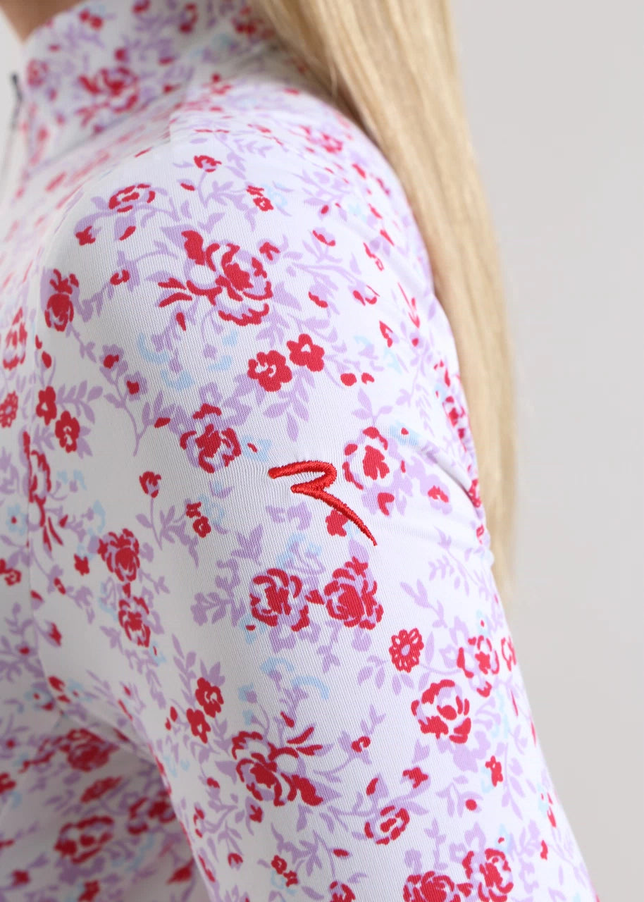 TROYER DE MUJER CHERVO TRISHA ROJO / CELESTE