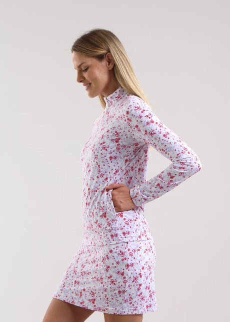 TROYER DE MUJER CHERVO TRISHA ROJO / CELESTE