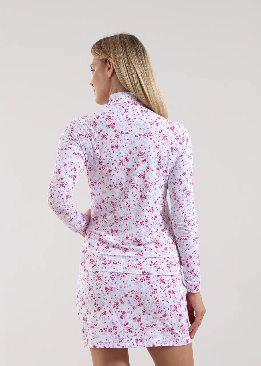 TROYER DE MUJER CHERVO TRISHA ROJO / CELESTE