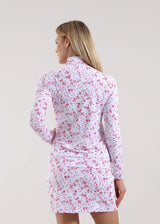 TROYER DE MUJER CHERVO TRISHA ROJO / CELESTE