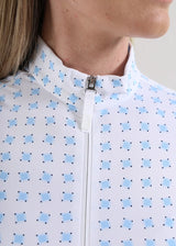 TROYER DE MUJER CHERVO TRISHA BLANCO / CELESTE