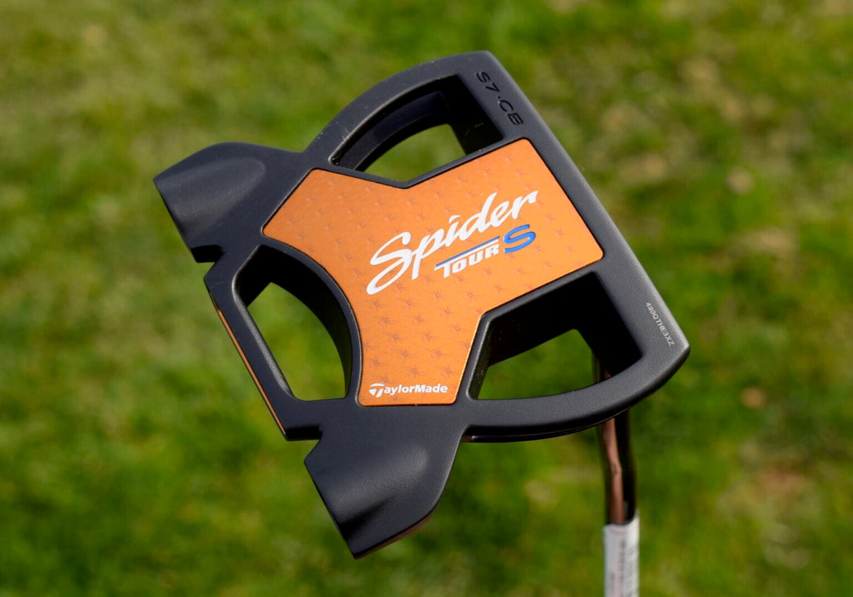 PUTT TAYLOR MADE SPIDER TOUR S BLACK DOUBLE BEND