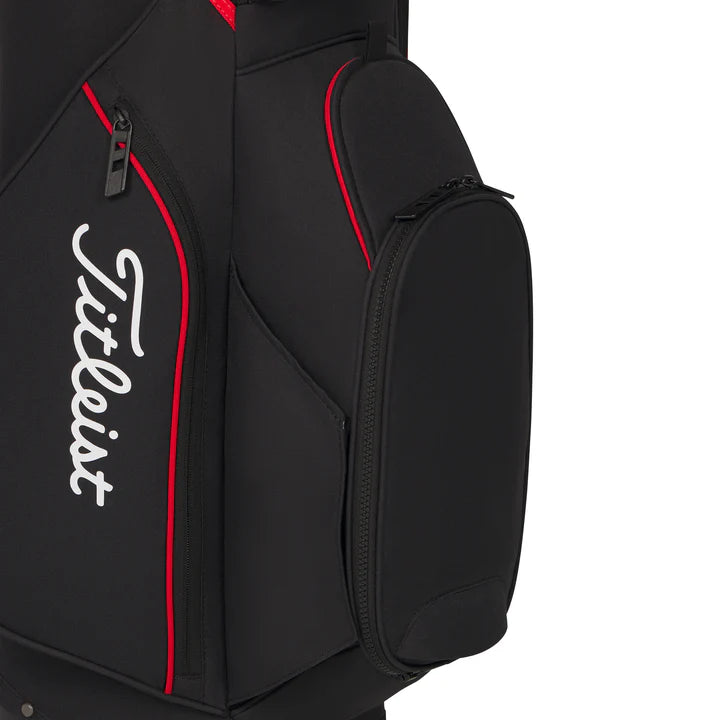 BOLSA TITLEIST PLAYERS S4 NEGRO / ROJO/BLANCO