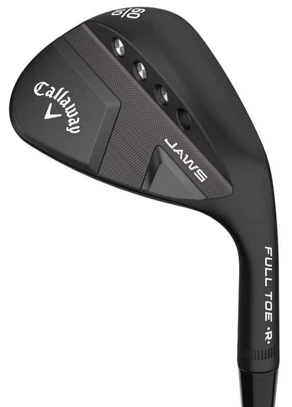 WEDGE CALLAWAY JAWS RAW BLACK FULL TOE