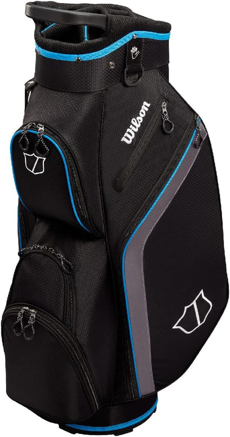 BOLSA DE CARRO WILSON LITE 3 NEGRO / CHARCOAL/AZUL
