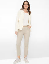 PANTALON DE MUJER BRAX PAMINA 6/8 BEIGE