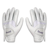Guante Ping Sport 261 mujer blanco con púrpura
