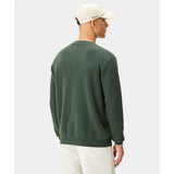JERSEY MACADE CASHMERE BLEND KNIT CREWNECK