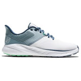 ZAPATO FOOTJOY FLEX BLANCO / AZUL/VERDE